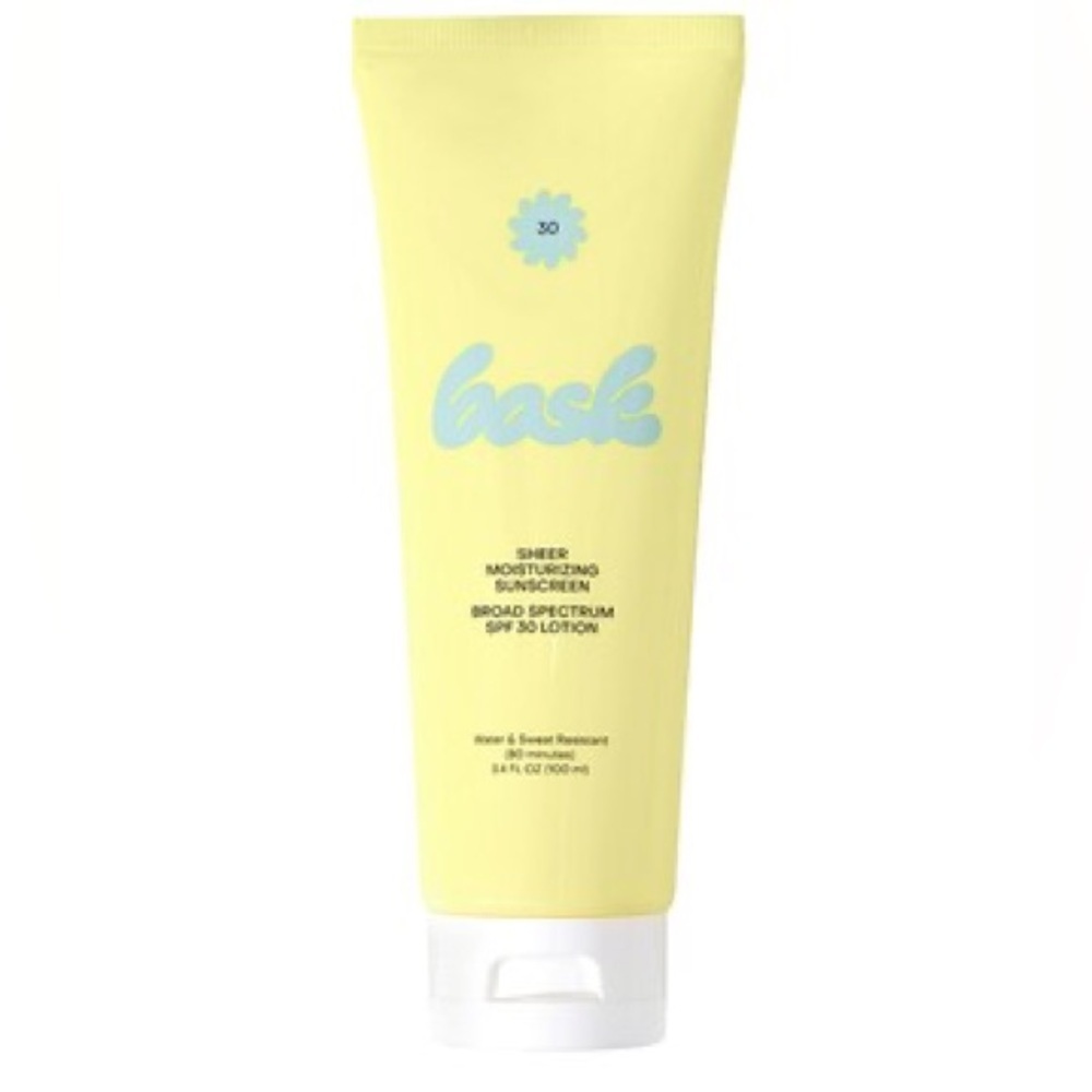 SPF 30 Sheer Moisturizing Lotion
Bask Suncare Sunscreen
